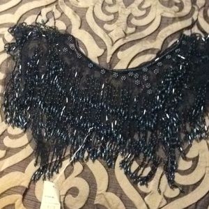 Beaded shawl vintage